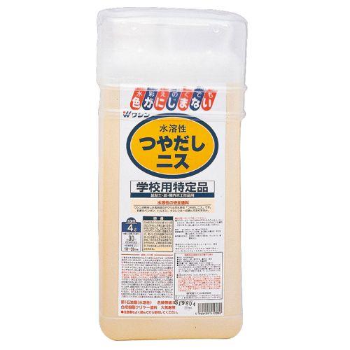 アーテック ワシン水溶性つやだしニス 4L 32010 [工作用ニス][つや出し][表面保護][塗料][塗装][工作][工芸][クラフト][DIY][デザイン]