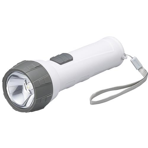 ヤザワ L4S45DWH ホワイト LED懐中ライト単1形