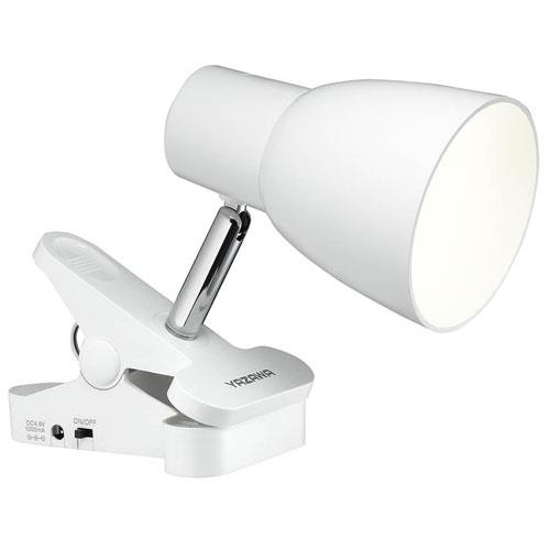 ヤザワ Y07CLLE03W04WH ホワイト 単4形乾電池式クリップライト