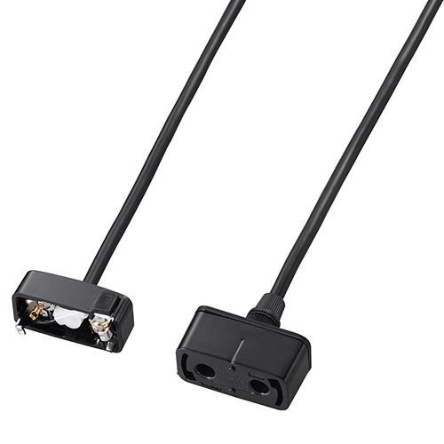 ヤザワ ICL510BK ブラック 引掛シーリング延長コード1.0m