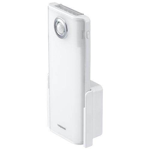 ヤザワ NCHSMN16WH ホワイト 充電式人感明暗ナイトライト