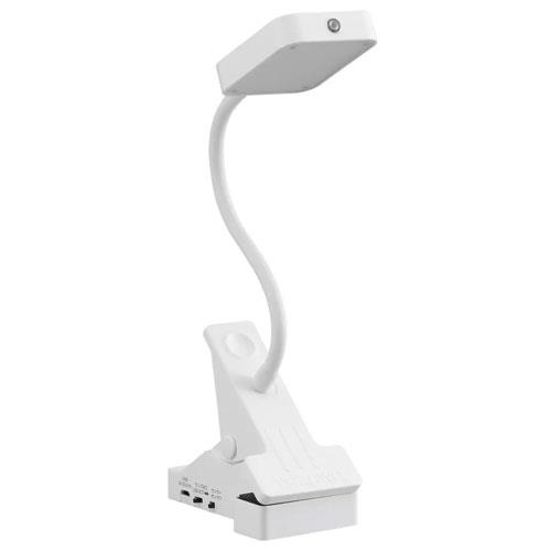 ヤザワ CLLD02WH ホワイト LEDクリップライト クリップ型式