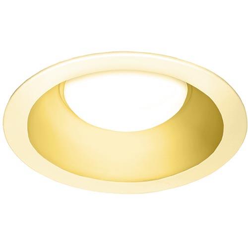 ヤザワ DLL03125L01WH ホワイト LEDダウンライト 3W電球色 埋込穴φ125