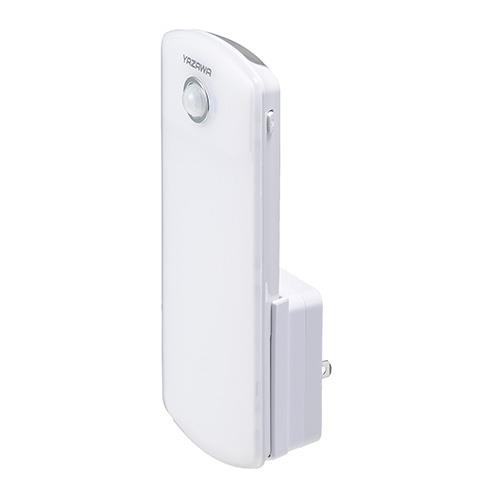 ヤザワ NCHSML85 ホワイト 大きな停電自動点灯センサーライト