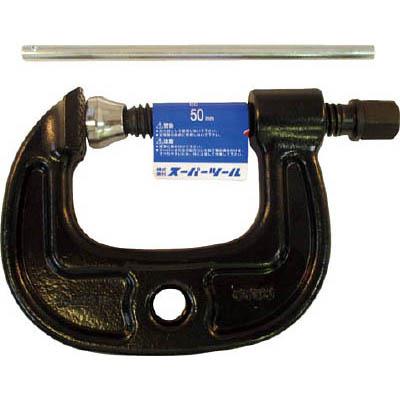 スーパーツール CC-50 シャコ万力 C型 強力ワイドタイプ