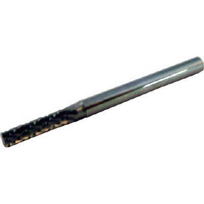 スーパーツール SB1A02 超硬バーシャンク径3ミリ 円筒型 ダブルカット 刃径：2.5