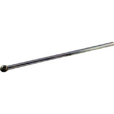 スーパーツール SB8C05L 超硬バーロングシャンク径6ミリ 球型 ダブルカット 刃径:9.5