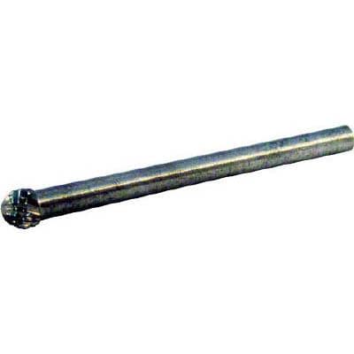 スーパーツール SB8D05 超硬バーシャンク径3mm 球型 ダブルカット 刃径:4.0