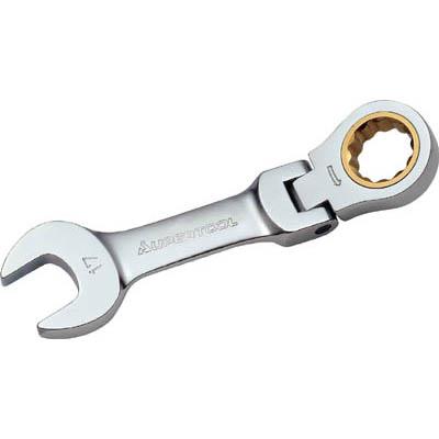 スーパーツール GRW19FS ギアレンチ ショート・フレックスタイプ