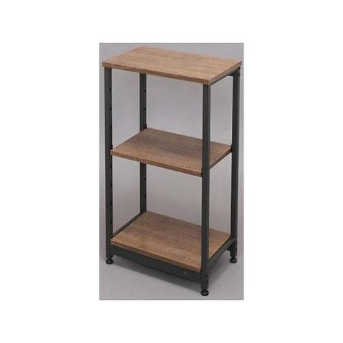 アイリスオーヤマ(Iris Ohyama) スチールウッドラック ブラウン SWR-4280