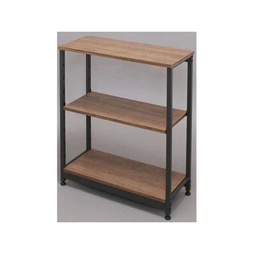 アイリスオーヤマ(Iris Ohyama) スチールウッドラック ブラウン SWR-6280