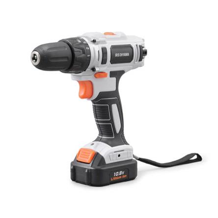 【長期保証付】アイリスオーヤマ(Iris Ohyama) JCD28 充電式ドライバドリル 充電器・電池セット