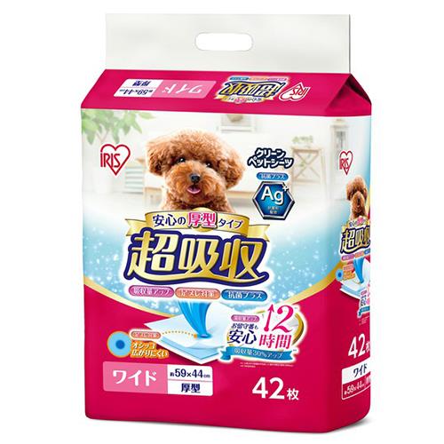 アイリスオーヤマ(Iris Ohyama) CPS-42W 超吸収ペットシーツ ワイド42枚