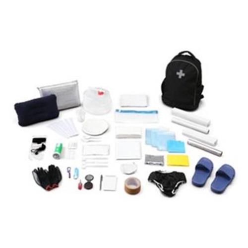 アイリスオーヤマ(Iris Ohyama) BRS-33 537537 ブラック 防災リュックセット 33点　防災 災害 防災リュック