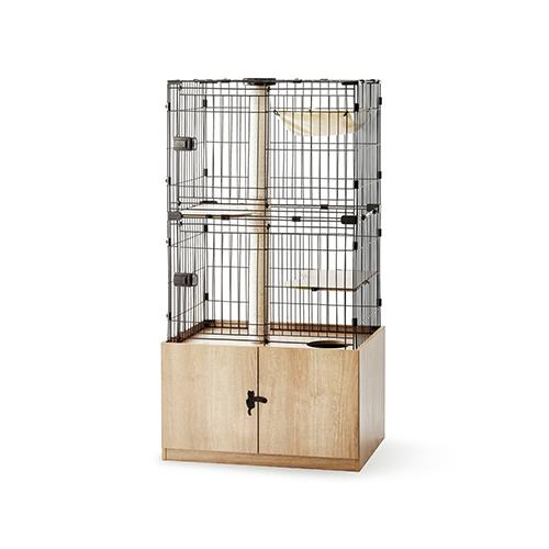 アイリスオーヤマ(Iris Ohyama) PKC-800 隠れ家キャットランドケージ