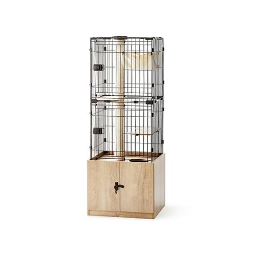 アイリスオーヤマ(Iris Ohyama) PKC-600 隠れ家キャットランドケージ