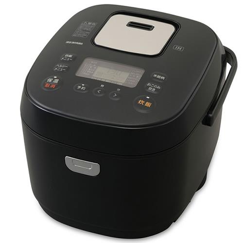 アイリスオーヤマ(Iris Ohyama) RC-IK10-B ブラック 米屋の旨み 銘柄炊き IHジャー炊飯器 10合