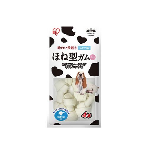 アイリスオーヤマ(Iris Ohyama) PーHGM4 骨型ガムミルク味 ミニ 4本