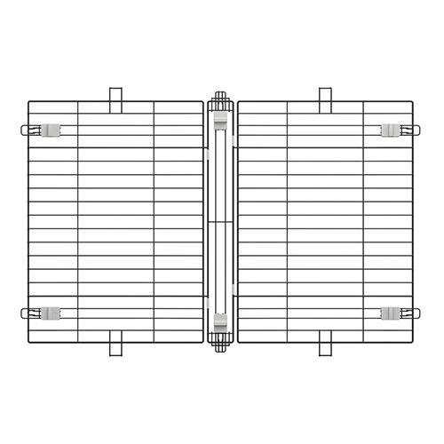 アイリスオーヤマ(Iris Ohyama) PWSY-1280V ウッディサークル用屋根