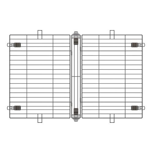 アイリスオーヤマ(Iris Ohyama) PWSY-1280V ウッディサークル用屋根