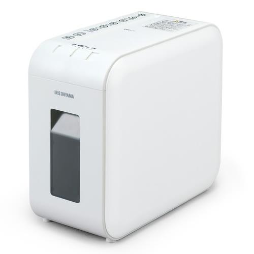 【長期保証付】アイリスオーヤマ(Iris Ohyama) P6HS75C-W パーソナルシュレッダー