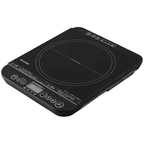 アイリスオーヤマ(Iris Ohyama) IHC-TM142-B ブラック 卓上IHコンロ 対面操作式1400W