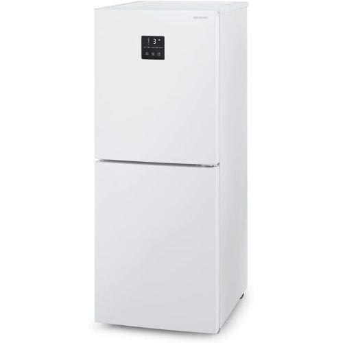 【設置+長期保証】アイリスオーヤマ(Iris Ohyama) IRSN-15B-W ホワイト 2ドア冷凍冷蔵庫 153L 右開き 幅500mm