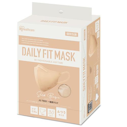 アイリスオーヤマ(Iris Ohyama) RK-F30SSB DAILY FIT MASK 立体 ふつう 30枚入