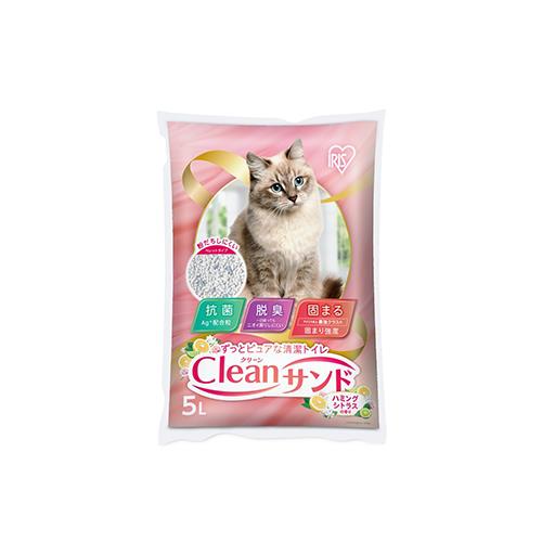 アイリスオーヤマ(Iris Ohyama) CLS-5LH クリーンサンド 5L ハミングシトラスの香り