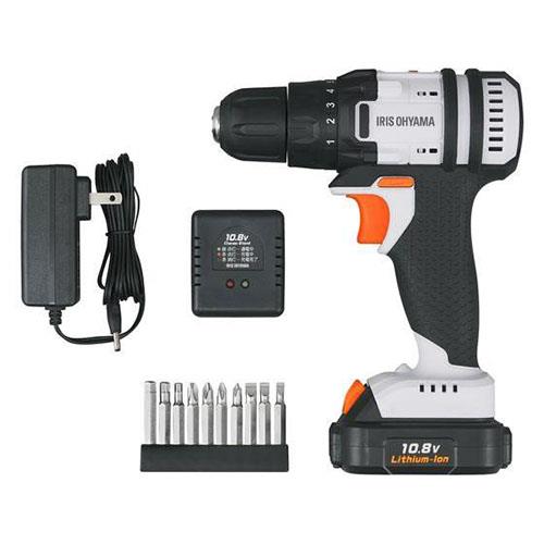 アイリスオーヤマ(Iris Ohyama) JCDBL35 ホワイト 充電式ドライバドリル