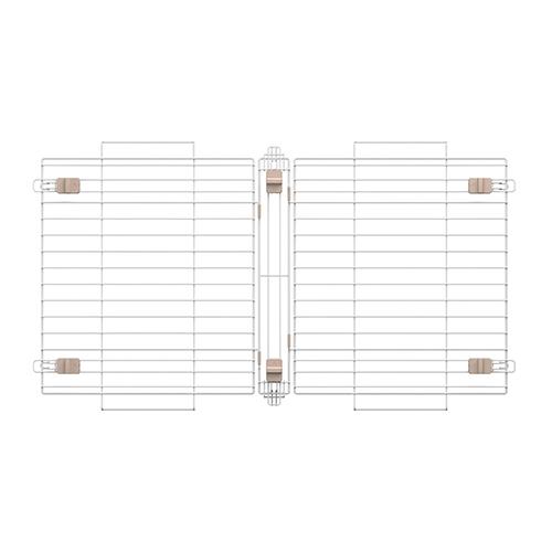アイリスオーヤマ(Iris Ohyama) SWS-1200Y ウッディシステムサークル用屋根