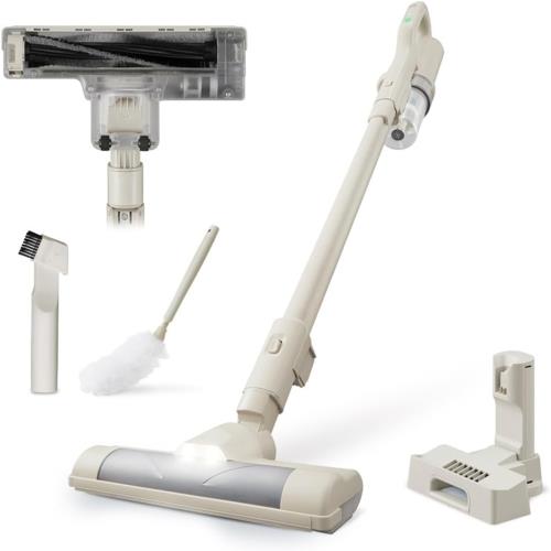 【長期保証付】アイリスオーヤマ(Iris Ohyama) SCD-123P-HC グレージュ マジカリーナ 軽量コードレススティッククリーナー