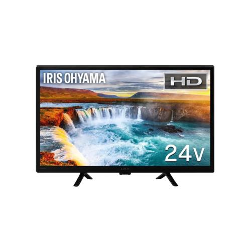 【設置+リサイクル】アイリスオーヤマ(Iris Ohyama) LT-24WSX-F1 24V型 HD スマート液晶テレビ 地上デジタル×2/BS・CSデジタル×2
