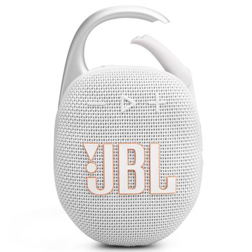 【長期保証付】JBL(ジェイ ビー エル) JBL Clip 5 ホワイト 防水ポータブルスピーカー