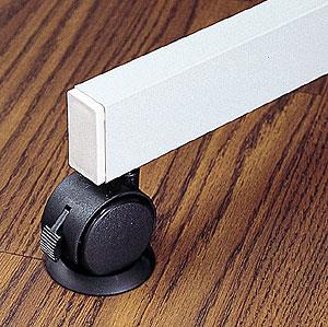 サンワサプライ SOP-07 キャスター皿 4個入 直径64×H9mm