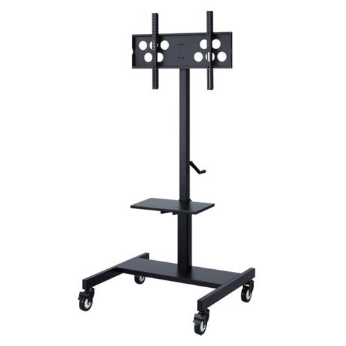 サンワサプライ CR-PL25BK 32~52型対応手動上下昇降液晶ディスプレイスタンド