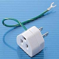 サンワサプライ TAP-AD2N 変換アダプター ノイズフィルター付