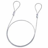 サンワサプライ SLE-1W-1 eセキュリティ ワイヤー 1m