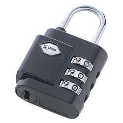 サンワサプライ SLE-9L eセキュリティ マスターキー対応ダイヤル錠