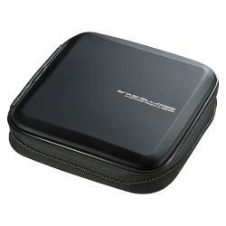 サンワサプライ ブルーレイディスク対応セミハードケース 24枚収納・ブラック