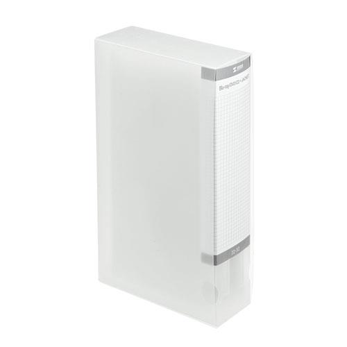 サンワサプライ FCD-FLBD32BCL クリア CDジャケット収納対応ディスクファイルケース 32枚+32冊収納