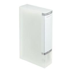 サンワサプライ ブルーレイディスク対応ファイルケース 64枚収納・クリア