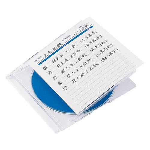 サンワサプライ JP-IND7N-50 手書き用インデックスカード 光沢タイプ 50枚入