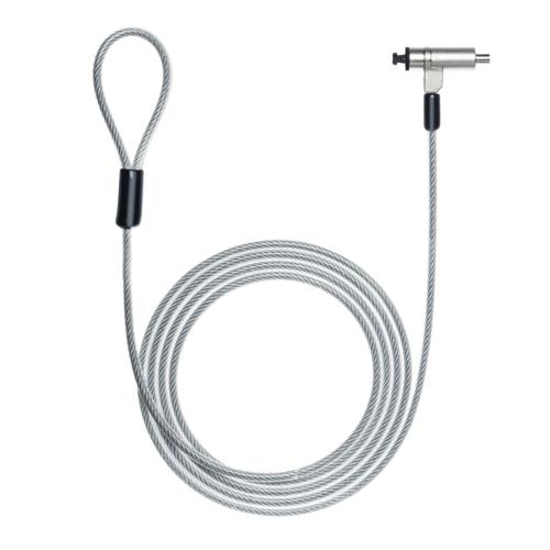 サンワサプライ SLE-91S-1 スロット標準&nano対応セキュリティワイヤー eセキュリティ・鍵No.1