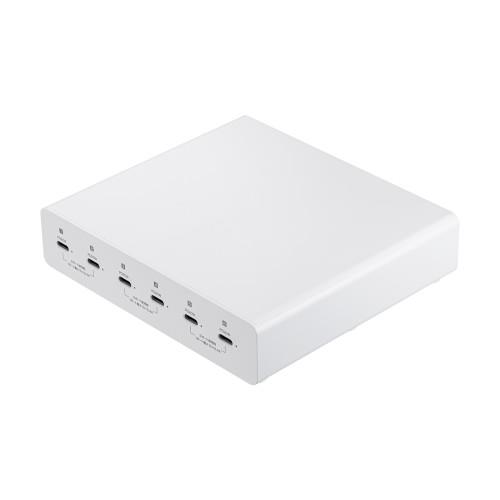 サンワサプライ ACA-PD98 USB PD対応AC充電器 6ポート・合計72W