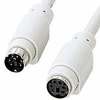 サンワサプライ KB-K662K キーボード延長ケーブル 2m