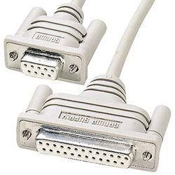 サンワサプライ KRS-L925-2K RS-232Cケーブル クロス 2m
