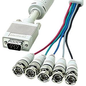 サンワサプライ KB-5BNC4K アナログRGBケーブル 4m