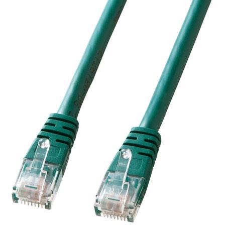 サンワサプライ KB-T5T-20GN グリーン エンハンスドカテゴリ5単線LANケーブル 20m