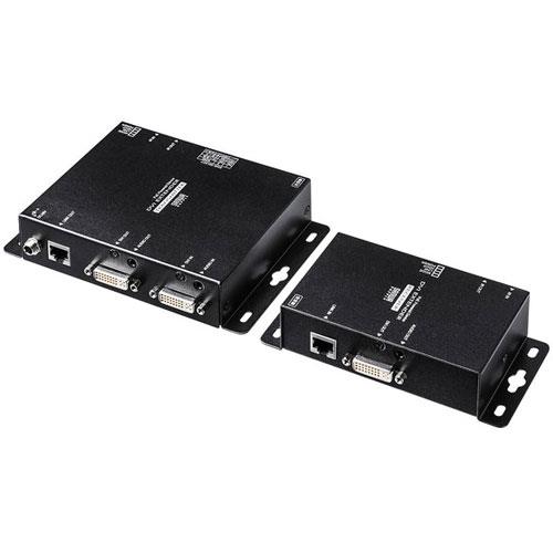 サンワサプライ VGA-EXDVPOE PoE対応DVIエクステンダー セットモデル